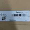 Bedsure Tufted Boho Comforter Set Oversized King - Ivory Boho Bed Set, GentleSoft 3 Pieces Farmhouse Shabby Chic Embroidery Bedding, Gifts for Woman, Soft Jacquard Comforter for All Seasons (11 - Ivory - Elegant)