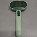 Aumuca Cat Brush for Shedding, Cat Brushes for Indoor Cats, Horses Grooming Deshedding Brush for Dog Kitten Horse Massage Removes Loose Fur, Forest Green