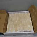 SUNWINGS 5-Sheet Peel and Stick Mosaic Natural 3D Stone Self Adhesive Marble Tiles, 11.5" x 10.7" Stick on Backsplash for Kitchen Bathroom Fireplace Vanity, Beige