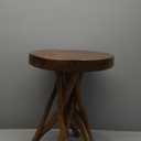 WELLAND 16" Teak Wood Stick Leg End Table