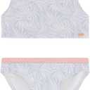 Roxy Girls Two-Piece Bikini Swimsuit Set, UPF 50+ Sun Protection, Quick-Dry Bathing Suit (14, Skyway Bali)