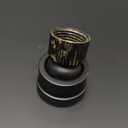 16 inch Matte Black Large Rain Shower Head - All Metal 304 Stainless Steel, Full Body Rainfall Shower with 324 Silicone Nozzles - Waterfall Bathroom Square Showerheads, Ceiling Mounted