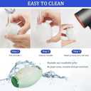 Washable Sticky Roller, Reusable Lint Rollers for Pet Hair, lint Remover for Clothes, Portable Home Travel Lint Roller, Super Sticky Lint Roller Ball for Plush Hair,Clothes Ball Remover,Dust(White)
