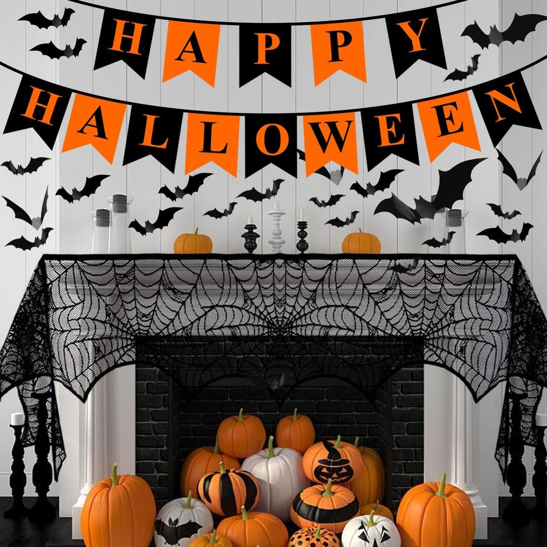 Halloween Scary Decorations Set Scary Banner
