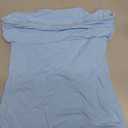 SUUKSESS Women Double Lined Going Out Trendy Tube Tops Side Split Sexy Tank Tops, XS