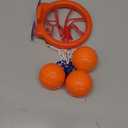 Bath Toys - Bathtub Basketball Hoop for Kids Toddlers - Bath Toys Shower Toys for Kids Ages 4-8,Suction Cup Basketball Hoop & 3 No Hole Balls Set for Boys Girls (Small)