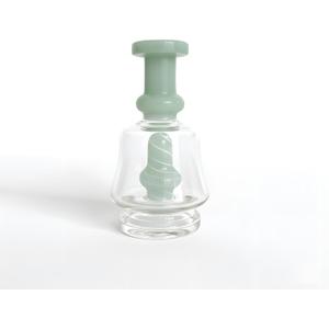 Mini Glass Vase - Decorative Tabletop Vase for Home Decor