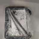 Legal/Letter Size Hanging File Folder Frame,Adjustable 16 to 25 inches,Heavy Duty Steel File Cabinet/Drawer Organizer Insert,Hanging Folder Holder for Desktop,12.598" W X 9.45" H,2 Packs