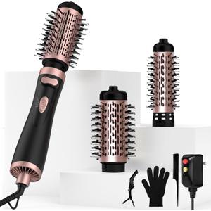 OKWRAP Hair Dryer Brush, 3-in-1