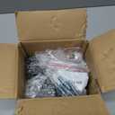 3 inch Metal Bed Legs Replacement for Adjustable Bed Base Frame, Exchangeable Threading Set of 6