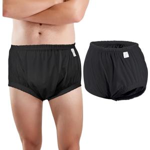 Adult Diaper Cover for Incontinence Noiseless Leakproof Underwear for Incontinence Reusable Adult Incontinence Underpants for Men and Women Comfortable All-Day Protection