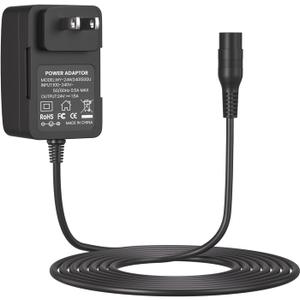 Electric Scooter Charger for Razor E300, E200, E100, PR200, MX350, Dirt Quad, Pocket Mod, Sports Mod, Go Kart Connector - 3-Prong Inline Female Battery Power Cord 24V 1500mA Adapter Cable
