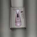 Facial and Neck Massager for Face, Neck Skin Lifting & Firming - Wrinkle & Dark Circle Reducer - at Home Skin Care Face Sculpting Tool and Neck Massager-Pastel Purple (Single Head)