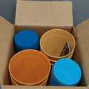 US Acrylic Newport 32 ounce Unbreakable Plastic Stackable Iced-Tea Tumblers in 4 Sunrise Colors | Set of 12 Drinking Cups | Reusable, BPA-free, Made in the USA, Top-rack Dishwasher and Microwave Safe