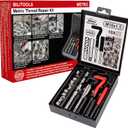 BILITOOLS M10x1.5 Thread Repair Kit, HSS Drill Helicoil Repair Kit Metric