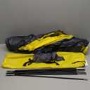 2 Person Camping Tent with Rain Fly and Carrying Bag (Yellow)