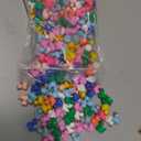 Barydat 300 Pcs Colorful Mini Resin Ducks Bulk Tiny Duck Decoration for Hide and Seek Prank Cruises Holiday Party Baby Miniature Garden Accessory Figures for Dollhouse Landscape Aquarium Gift