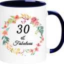 WOSIWULA 30th Birthday Mug, Turning 30 Year Old Gift, 1996 Vintage Coffee Cup, 30th Birthday Gift Idea for Her Women Mom Wife Aunt Sister Daughter Friends, Gift Box Packaging, 11oz