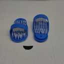LUITON 2 Pack Foot Scrubber Massager Scrub Feet Cleaner Washer Brush for Shower Spa Massage Floor Slipper for Exfoliating Cleaning Foot