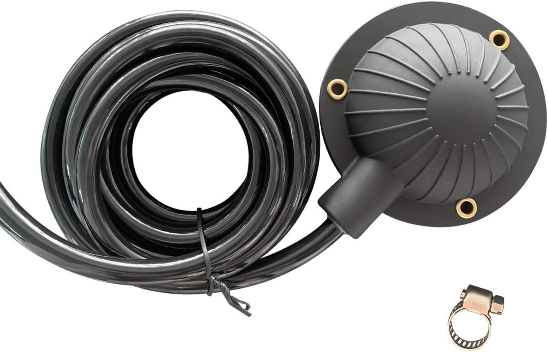 Air Foot Pedal, Briidea Air Foot Pedal Switch for Drain Cleaning Machines, With 8' Long Hose, Fits Ridgid, General, Spartan, Electric Eel, Trojan