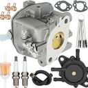 846109 Carburetor with Gaskets for Vanguard 16/17/18HP Engines 350447 356447 303442-305447, Replaces 808253 809017 808370 843324 845023 with Fuel Pump