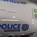 Dwi Dowellin 5 in 1 Airplane Toys with Light and Sound,Police car Toys with Activity Mat, Christmas Birthday Gifts for Kids 3 4 5 6 Year Old Boys Girls