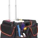 dbest Quik Cart Pockets Bundle (Black, Red)