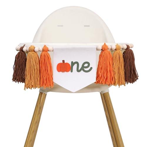 RSOLIET Little Pumpkin Truck High Chair Banner - 1st Birthday Party Decorations, Fall 1st Birthday Tassel Banner, Thanksgiving Decorations, Orange Party (Pumpkin) : Toys & Games