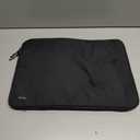 Laptop Sleeve Bag 17 Inch, Shockproof Protective Computer Sleeve Cover with Accessories Pocket, Water Resistant Traveling Carrying Laptop Bag Compatible for 17.3 Inch Dell HP Acer Asus Lenovo, Black