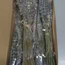 Layhit 4 Pack Large Size Boho Dried Flower Bouquet 15-17 Inch Wedding Handmade Dry Flowers for Vase Crafts DIY Photo Boutonniere for Men Floral Plant for Bridesmaid Gift Birthday Decor(Lavender)