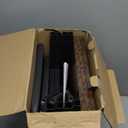 Mondazie Free Standing Towel Racks for Bathroom with U-Shaped Detachable Dividers, 3-Tier Floor Towels Holder Stand with Shelf & 8 S-Hooks, Metal Pool Towel Storage Organizer for Home, Poolside, Black