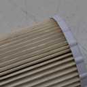 Wet Dry Vacuum HEPA filter Replacement for Portable Makita XCV11Z 18V Cordless HEPA Filter Extractor, 1 PCS Shop Vac HEPA filter Fit for Makita Vacume Filter ADCV11Z