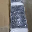 Black Double-Layer bunk Bed, Detachable Iron Bed with Drawers