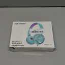 IMYB V1 Kids Headphones, 85dB Safe Volume for School, Toddler 2-12, Adjustable Foldable Durable Wired Cord, iPad Kindle Tablet Chromebook 3.5mm On-Ear for Boys Girls Teens Travel Plane (Green)