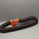 Camco RhinoFLEX 15-Ft Camper/RV Sewer Hose Kit - Features Clear Elbow Fitting w/Removable 4-in-1 Adapter - Connects to 3 Slip or 3/3.5/4 NPT Threaded Sewer Connection (39761)