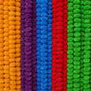Giegxin 15 Pack Marigold Garland for Decoration 5 ft Long Strands Faux Artificial Marigold Flowers for Dia De Los Muertos Diwali Indian Wedding Party Decorations(5 Colors)