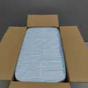 Amazon Basics Leak-Proof Dog and Puppy Potty Training Pee Pads with Quick-Dry 5-Layer Super Absorbent Design, Regular Size 22 x 22 inch, Blue & White, 100 Count