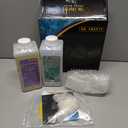 DR CRAFTY Clear Epoxy Resin - Table Top Epoxy Resin Kit - Clear Epoxy Resin for Resin Molds, Table Top, Art Resin, Craft, Jewelry Casting, DIY, Tumblers & Wood - 2 Part Resin Kit (2 Quarts)