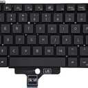Replacement Keyboard for Dell Latitude 5420 5421 5430 5431 5440 7420 7430 7520 7530 3440 E3440, Precision 3470 3480 Series Laptop with Backlit Keyboard US Layout Key MV4X8 0MV4X8