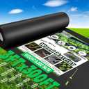 Non-Woven Thick Weed Barrier Fabric 3 FTx300 FT, 3.2oz Heavy Duty Weed Barrier Landscape Fabric, Ground Cover for Superior Weed Control, Easy Setup for Gardens, Landscaping, Flower Beds (Black)