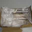 Qilery Adjustable Label Dispenser Acrylic Roll Sticker Dispenser Sticker Holder Organizer Label Stand for Holding Office and Home(7 Disks)