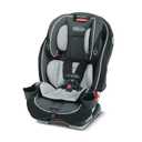 Graco SlimFit 3-in-1 Convertible Car Seat, Ultra-Space-Saving Design, Darcie, Suitable for Rear and Forward-Facing, Highback Booster Seat with 10-Position Headrest, Manufactured 11/14/24