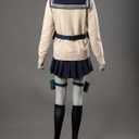 Cosfun Women's Cosplay Costume Full Outfits Sailor Uniform Suit Upgraded Ver Anime Costumes (Beige, S)