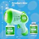 JOYIN 2 Kids Bubble Guns with 4 Bottles Solution, Automatic Bubble Machine Gun with 8 Holes for Kids, Adults, Summer Toys, Easter Basket Stuffers, Birthday Gift, Party Favors