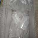 Ciaell 36 Pack Plastic Champagne Flutes - 6 Oz Disposable Champagne Glasses - Square Clear Plastic Toasting Glasses for Party Birthday Anniversary Wedding