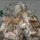 Tezituor 4 Pcs Realistic Rabbit Stuffed Animals Set, 9 Inch Big Stuffed Baby Bunny Plush Toy for Party Christmas Decoration, Cute Fluffy Plush Bunny Rabbit Bulk Gift for Boys Girls