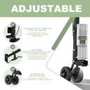 Marking Paint Wand, Industrial Two Wheel Striping Paint Sprayer, Paint Sticks for Line Paint Ground, Sports Field, Parking Lot, Work with Inverted Marking Spray Paint (Round-Tip Nozzle)