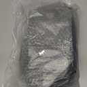 FENRUIEN Hard Shell Sling Bag for Men, Water Resistant Crossbody Backpack with USB Port, Black Chest Bag for Travel/Daily