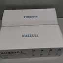 KUZZULL Wall Sconces Set of Two Brushed Nickel Lamp Sconces Wall Lighting with White Glass Shade Lights Wall Light Sconces Wall Decor Set of 2 for Living Room Wall Scones, Wall Lights Set of 2