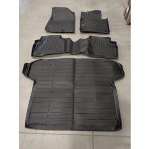 Auxko All Weather Floor Mats Cargo Liner Fit for Kia Sportage Gasoline 2023 2024 2025 TPE Rubber Liners Accessories All Season Odorless Anti-Slip Floor Mats Cargo Liner